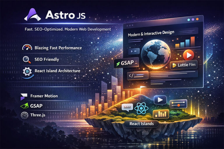 Astro JS: Το σύγχρονο framework για εξαιρετικά γρήγορες και SEO-optimized ιστοσελίδες